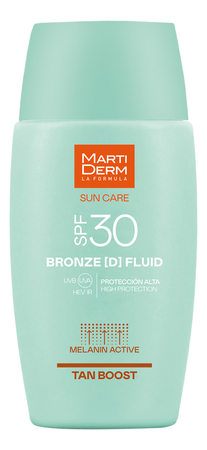 MartiDerm Солнцезащитный флюид для лица Sun Care Bronze D Fluid SPF30 50мл