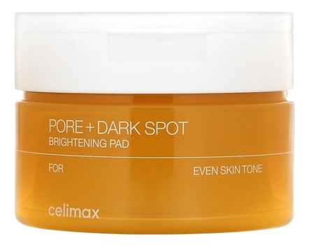 Celimax Осветляющие пэды для лица Pore + Dark Spot Brightening Pad 60шт