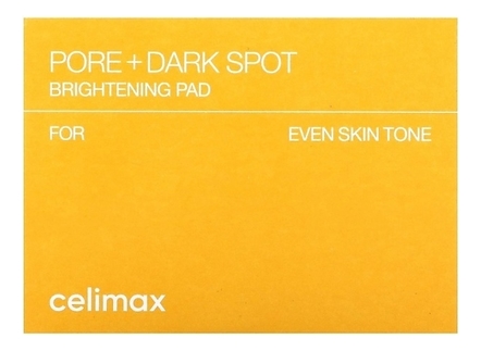 Celimax Осветляющие пэды для лица Pore + Dark Spot Brightening Pad 60шт