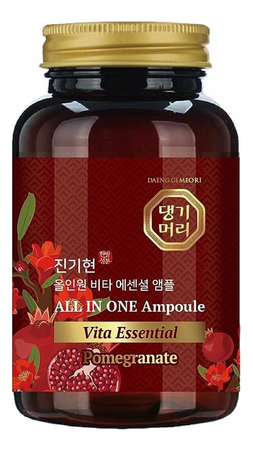 Doori Cosmetics Сыворотка для лица с экстрактом граната All In One Vita Essential Ampoule Pomegranate 200мл