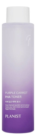Doori Cosmetics Тонер-эксфолиант для лица с экстрактом фиолетовой моркови Planist Purple Carrot PHA Toner 300мл