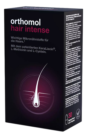 Orthomol Биологически активная добавка к пище для волос Hair Intense 60шт