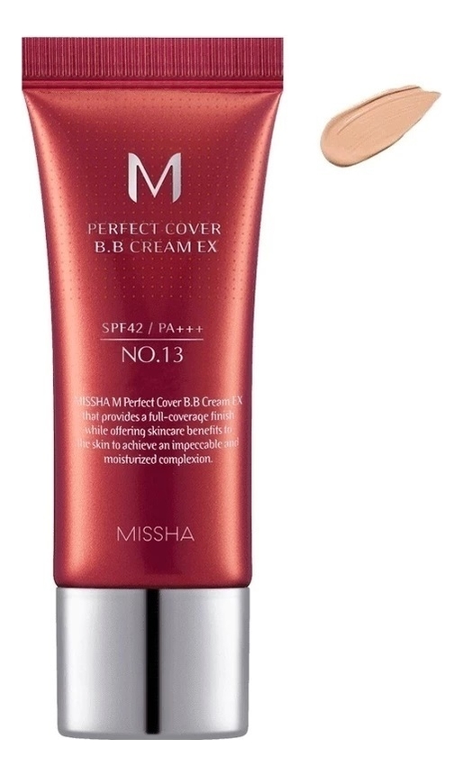 BB крем для лица M Perfect Cover Cream EX SPF42 PA+++ 20мл: 21 Light Beige