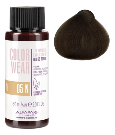 Alfaparf Milano Тонирующий краситель для волос Color Wear Gloss Toner 60мл