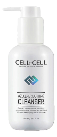 CELL by CELL Азуленовый успокаивающий гель для умывания Azulene Soothing Cleanser 150мл
