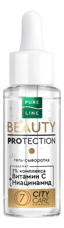 Чистая линия Сыворотка-корректор для лица от несовершенств кожи Pure Line Beauty Perfector 30мл
