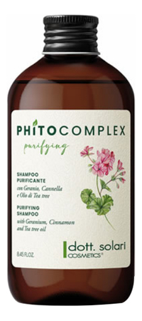 Dott. Solari Очищающий шампунь для волос Phitocomplex Purifying Shampoo 