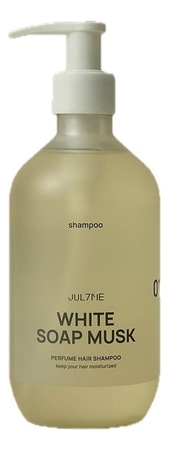 JUL7ME Парфюмированный шампунь с мускусным ароматом Perfume Hair Shampoo White Soap Musk