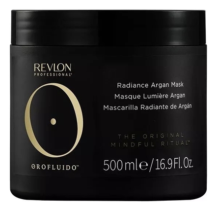 Revlon Professional Маска для блеска волос с масом арганы Orofluido Rediance Argan