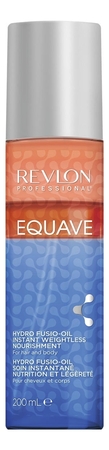 Revlon Professional Питательный спрей для волос и тела Equave Hydro Fusio-Oil Instant Weightless Nourishment 200мл