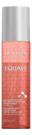 Revlon Professional Несмываемый спрей-кондиционер для кудрявых волос Equave Curls Definition Instant Detangling Conditioner 200мл