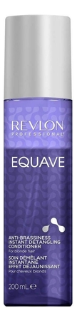Revlon Professional Несмываемый кондиционер для непослушных волос Equave Anti-Brassiness Instant Detangling Conditioner 200мл