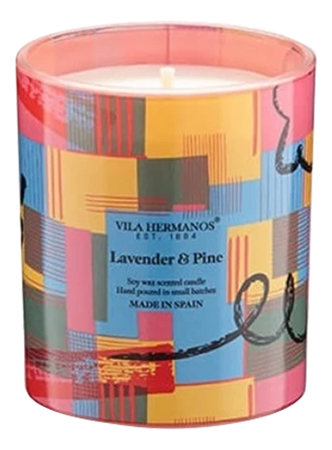 Vila Hermanos Ароматическая свеча Lavander & Pine