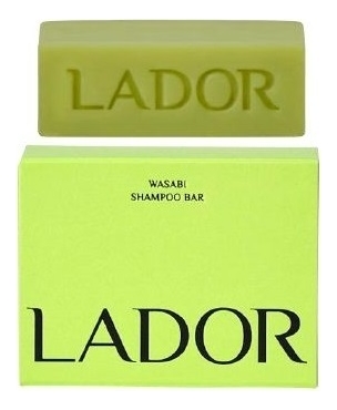 La`dor Твердый шампунь для волос с экстрактом корня васаби Wasabi Shampoo Bar 115г