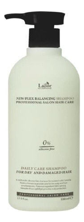 La`dor Мягкий бессиликоновый шампунь с успокаивающим эффектом New-Plex Balancing Shampoo 530мл