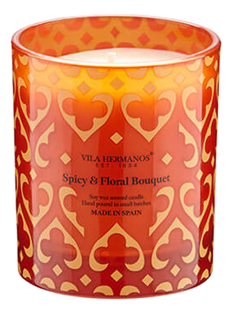 Vila Hermanos Ароматическая свеча Spicy & Floral Bouquet