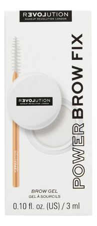 Relove by Revolution Фиксирующий гель для бровей Power Brow Fix 3мл
