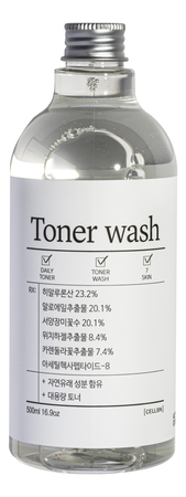 CELLBN Увлажняющее средство для умывания и тонизирования кожи лица Toner Wash 500мл