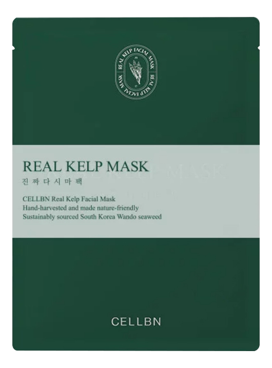 

Тканевая маска для лица с экстрактом ламинарии Real Kelp Facial Mask 20мл