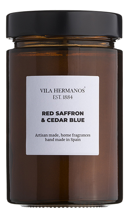 Ароматическая свеча Red Saffron & Cedar Blue