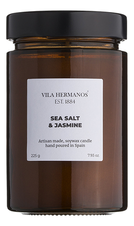 Vila Hermanos Ароматическая свеча Sea Salt & Jasmine