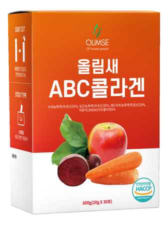 Olimse Коллаген в стиках-желе ABC (яблоко+морковь+свекла) 30шт