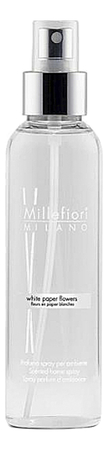 Millefiori Milano Духи-спрей для дома Белые бумажные цветы White Paper Flowers 150мл