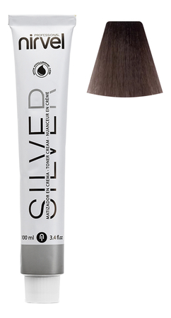 Nirvel Professional Тонер-крем для окрашивания волос Silver Toner Cream 100мл