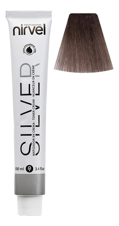 Nirvel Professional Тонер-крем для окрашивания волос Silver Toner Cream 100мл
