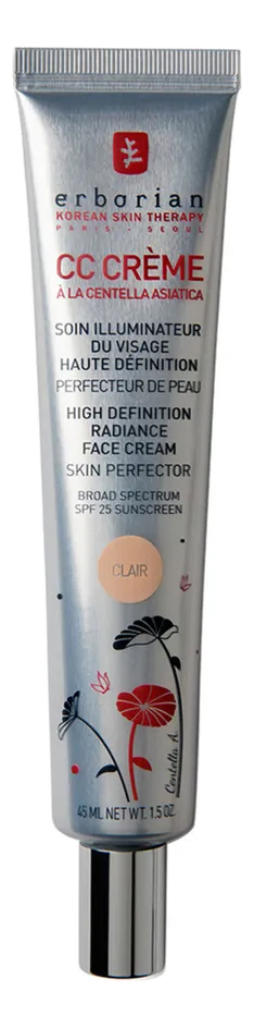 

CC крем для лица Совершенное сияние High Definition Radiance Face Cream SPF25 Clair: Крем 45мл, CC крем для лица Совершенное сияние High Definition Radiance Face Cream SPF25 Clair