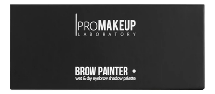 PROMAKEUP Laboratory Палетка теней для бровей 2 в 1 Brow Painter 9г