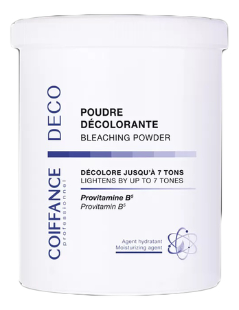 Coiffance Пудра для осветления волос с провитаминами группы В5 Deco Poudre Decolorante 500мл