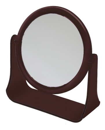 Dewal Зеркало настольное в оправе янтарного цвета Beauty MR111