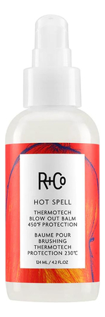 R+Co Разглаживающий термозащитный бальзам для укладки волос Hot Spell Thermotech Blowout Balm 124мл