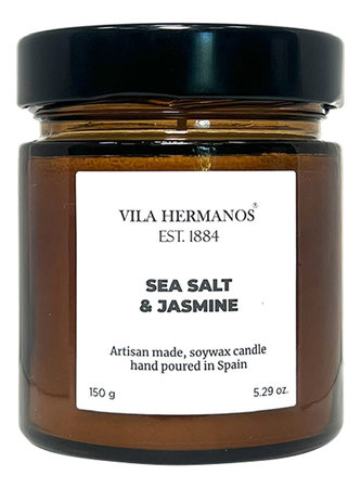 Vila Hermanos Ароматическая свеча Sea Salt & Jasmine