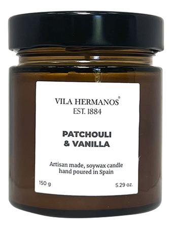 Vila Hermanos Ароматическая свеча Patchouli & Vanilla
