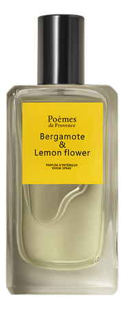 Poemes de Provence Ароматический спрей для дома Bergamote & Lemon Flower 100мл