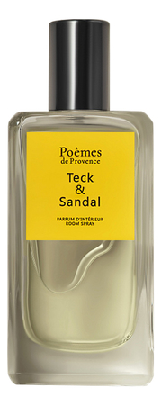 Poemes de Provence Ароматический спрей для дома Teck & Sandal 100мл