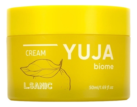 L.Sanic Восстанавливающий крем с экстрактом юдзу и пробиотиками Yuja Biome Revitalizing Cream 50мл