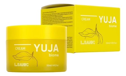 L.Sanic Восстанавливающий крем с экстрактом юдзу и пробиотиками Yuja Biome Revitalizing Cream 50мл