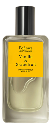 Poemes de Provence Ароматический спрей для дома Vanille & Grapefruit 100мл