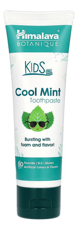 Himalaya Детская зубная паста Освежающая мята Botanique Kids Cool Mint 80г