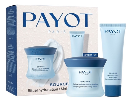 Payot Набор для лица с экстрактом водорослей Source 2*50мл (увлажняющая маска + увлажняющий крем)