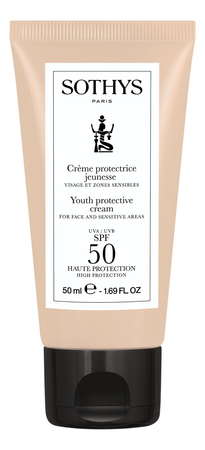 Sothys Омолаживающий защитный крем для лица Youth Protective Cream SPF50 50мл