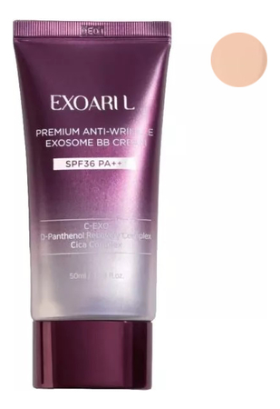 EXO ARI L Омолаживающий BB крем для лица с экзосомами Premium Anti-Wrinkle Exosome Cream SPF36 PA++ 50мл