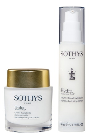 Sothys Набор для лица (сыворотка Intensive Hydrating Serum 50мл + крем Hydrating Satin Youth Cream 50мл)