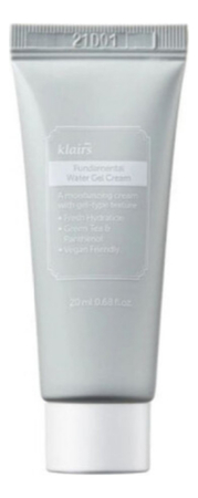 Dear, Klairs Гель-крем для лица с экстрактом зеленого чая Fundamental Water Gel Cream