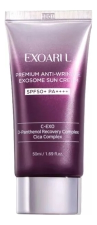 EXO ARI L Омолаживающий солнцезащитный крем с экзосомами Premium Anti-Wrinkle Exosome SPF50+ PA++++ 50мл