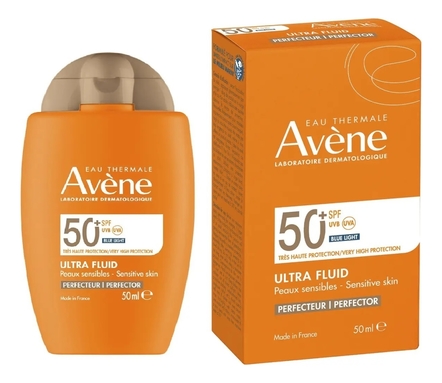 Avene Ультралегкий солнцезащитный флюид для лица Ultra Fluid Perfector SPF50+ 50мл