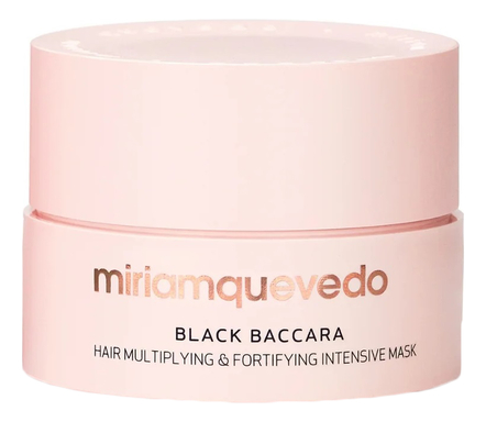 Miriam Quevedo Стимулирующая рост и объем волос маска с экстрактом розы Black Baccara Hair Multiplying & Fortifying Intensive Mask 200мл